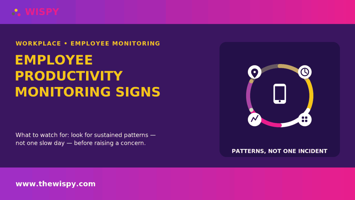 Employee Productivity Monitoring Signs: What to Watch