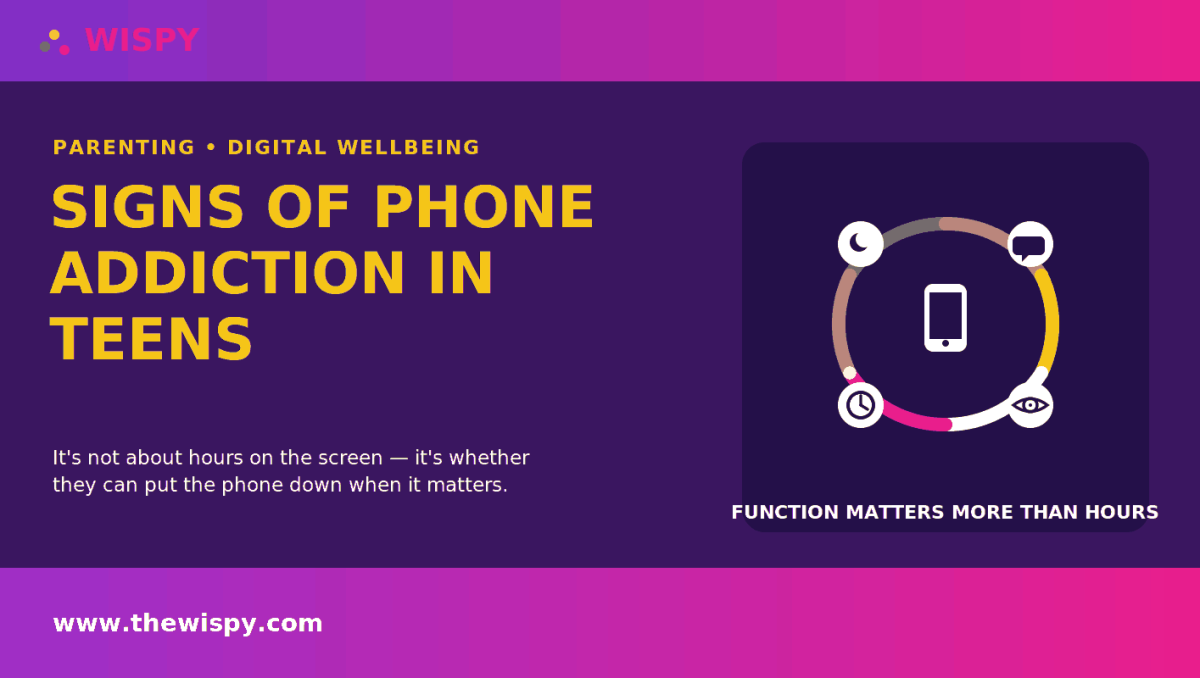 Signs of Phone Addiction in Teens